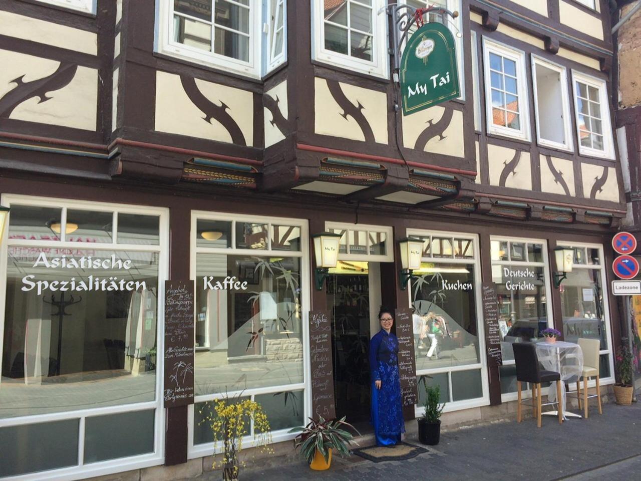 Drei-Flüsse Ferienwohnung Hannoversch Münden Exterior foto