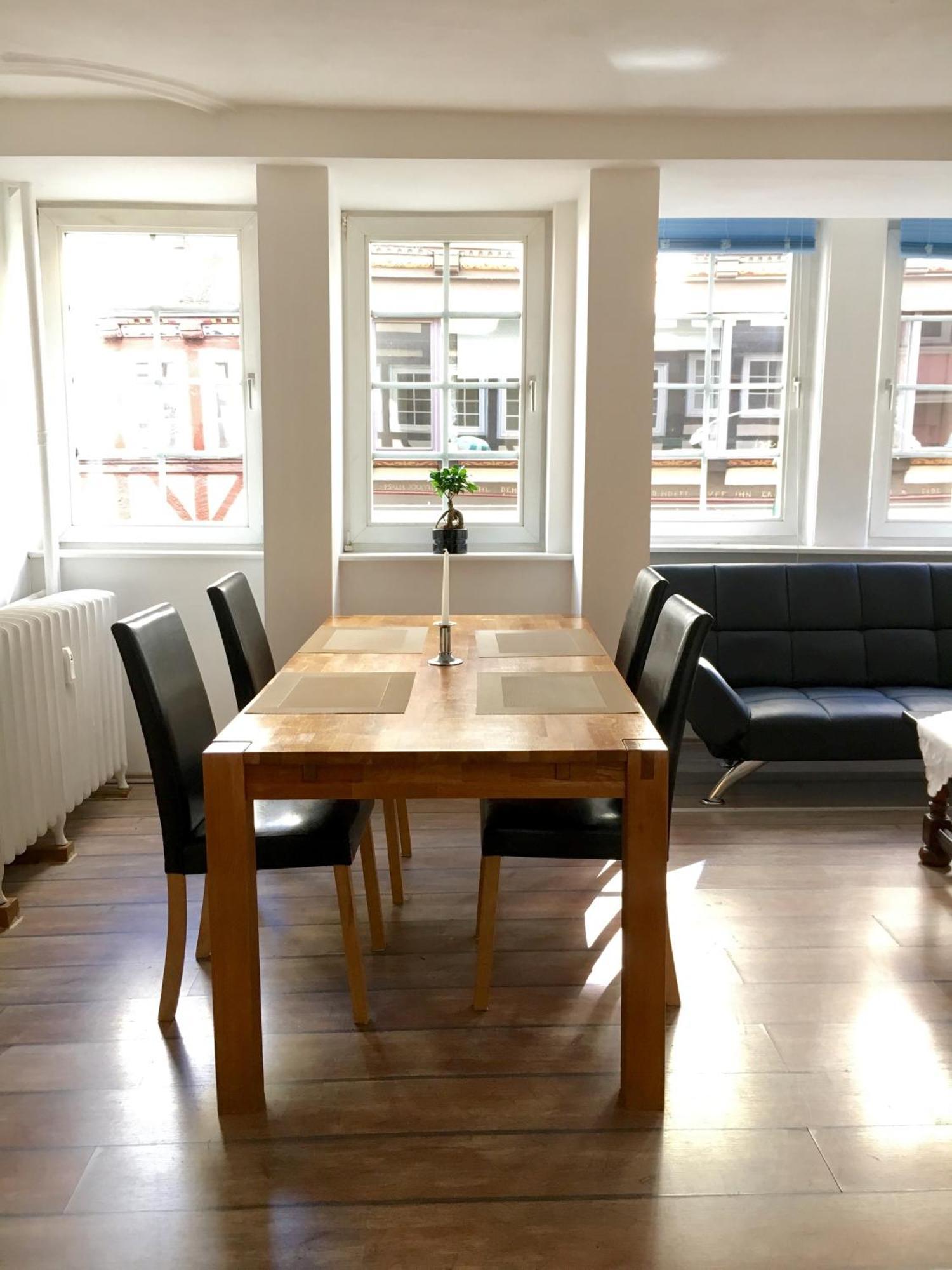 Drei-Flüsse Ferienwohnung Hannoversch Münden Exterior foto